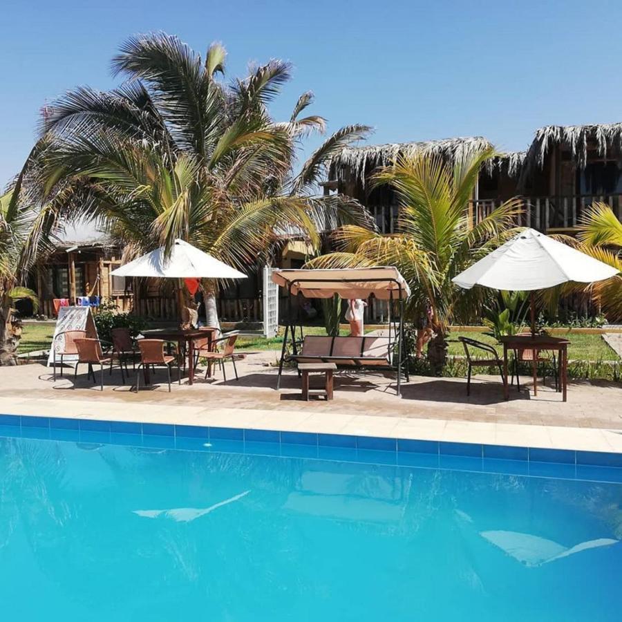Punta Pacifico Bungalows Mancora Bagian luar foto