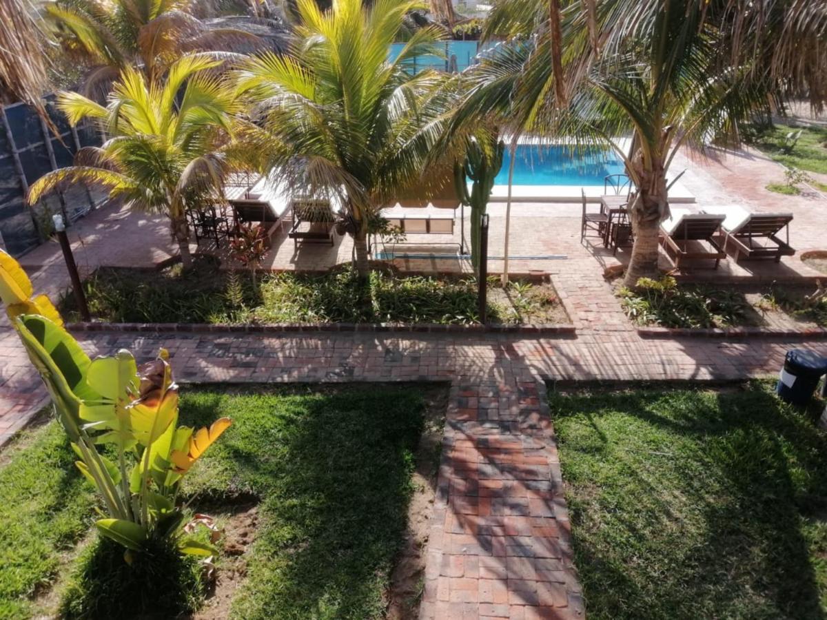 Punta Pacifico Bungalows Mancora Bagian luar foto