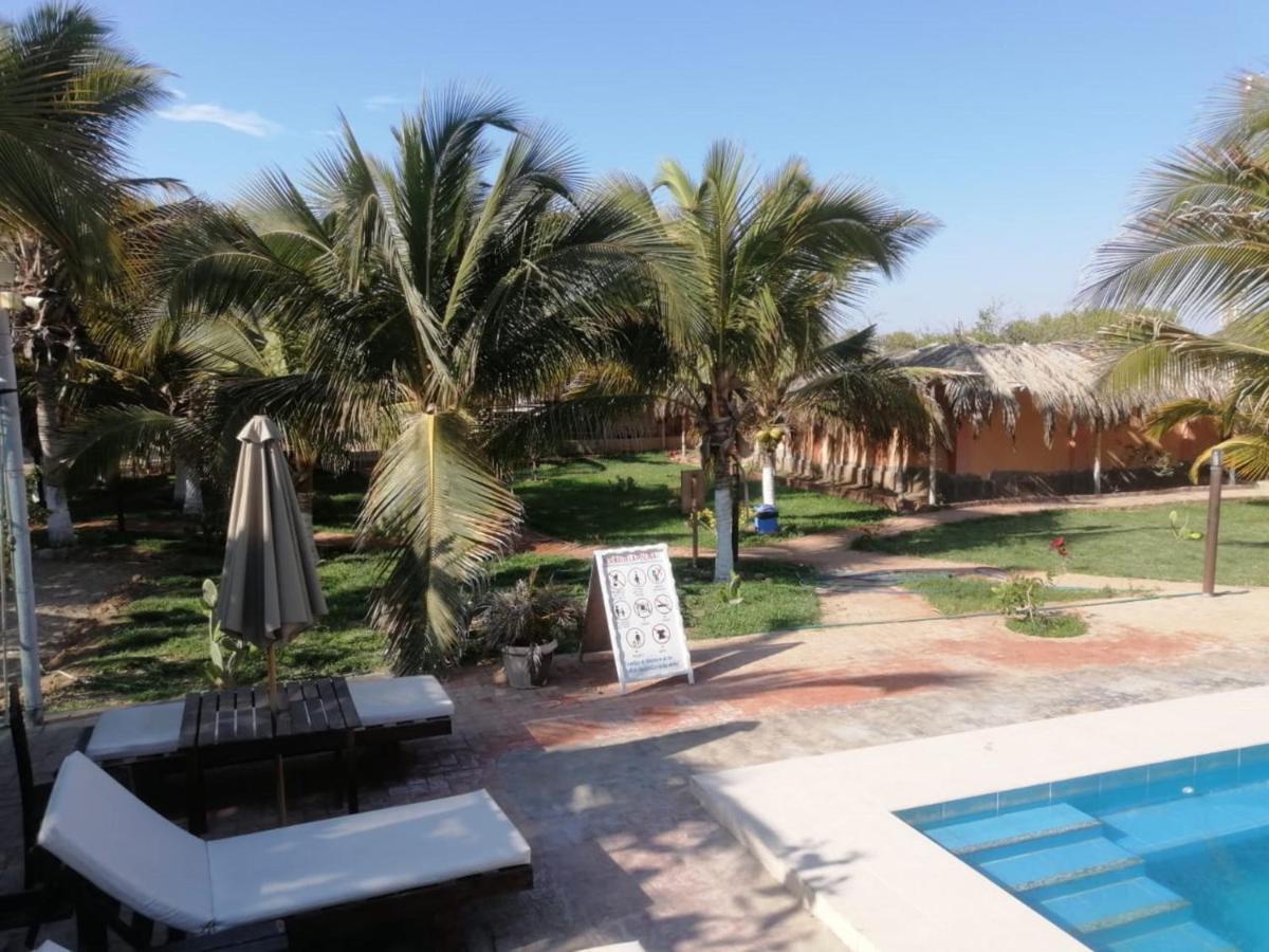 Punta Pacifico Bungalows Mancora Bagian luar foto