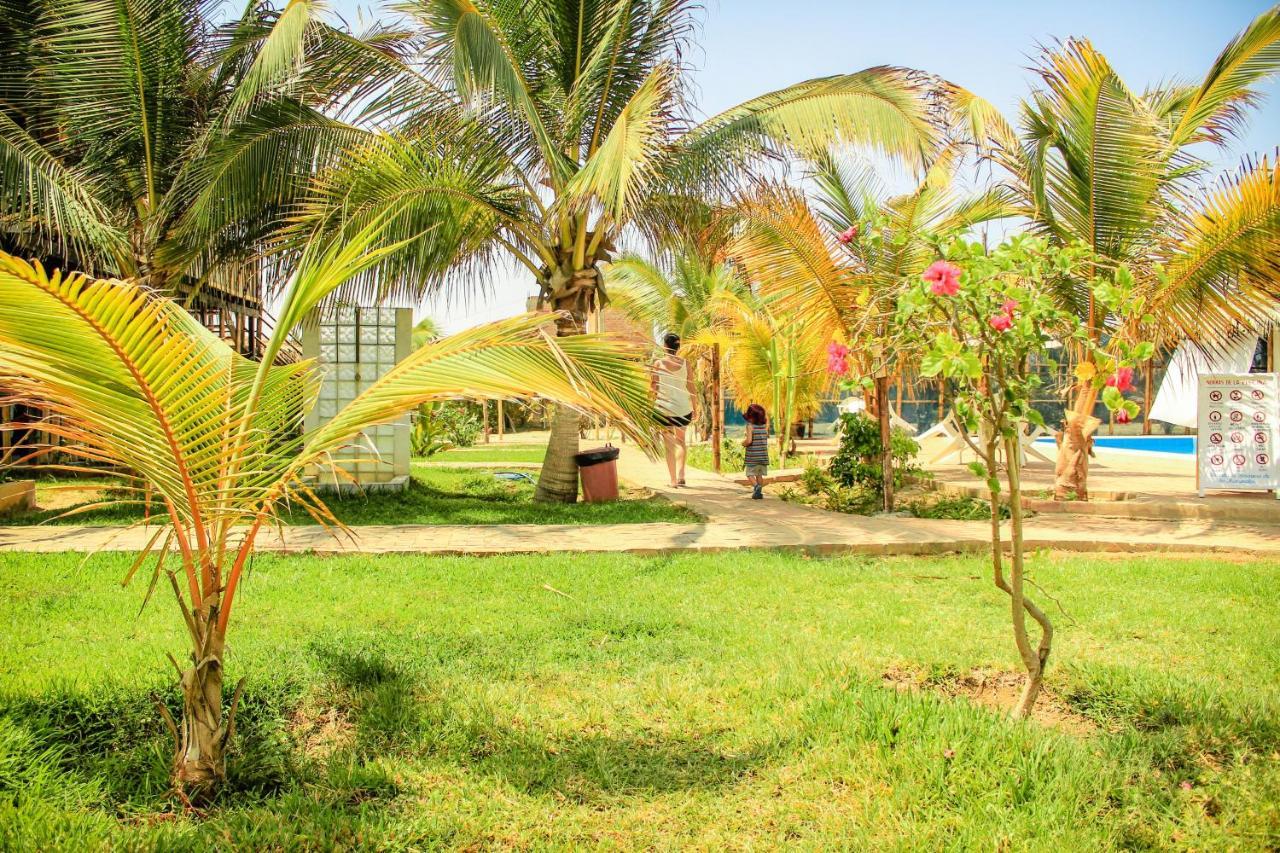 Punta Pacifico Bungalows Mancora Bagian luar foto