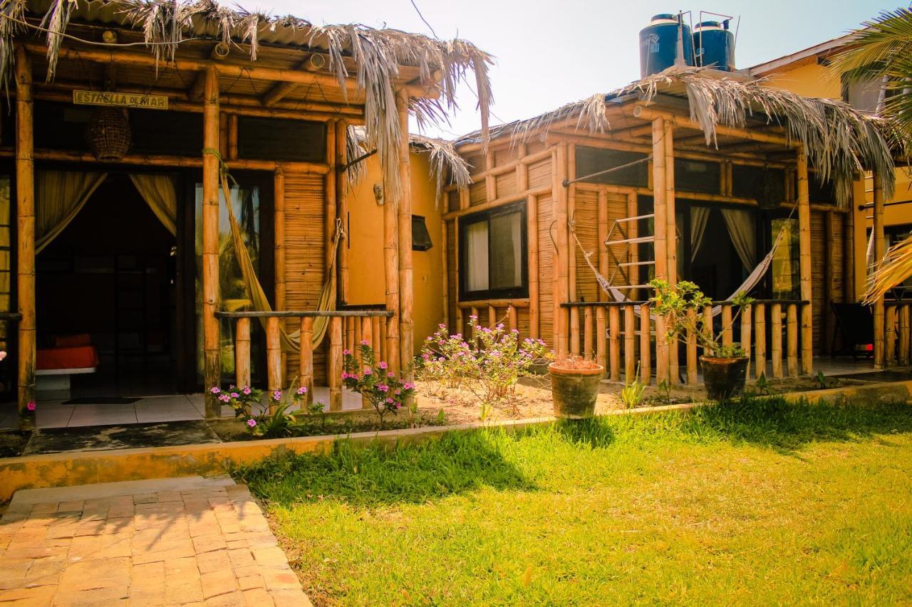 Punta Pacifico Bungalows Mancora Bagian luar foto