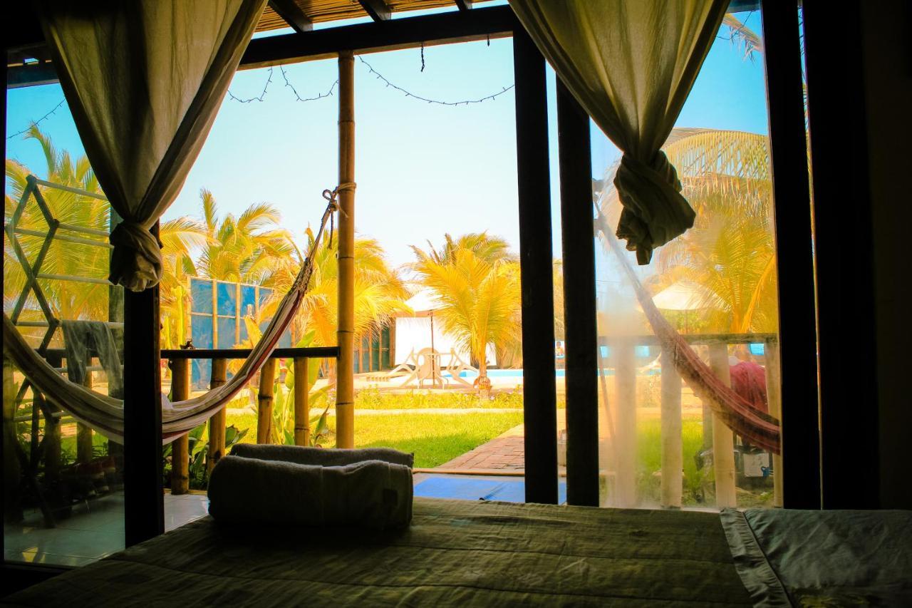 Punta Pacifico Bungalows Mancora Bagian luar foto